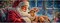 Large Diamond Art Kits for Adults Christmas, 30x80cm/12x31.5inch Full Drill Round Rhinestone Big Diamond Painting Kit Santa Claus, DIY Cross Stitch Embroidery Canvas for Crafts Home Wall Decor